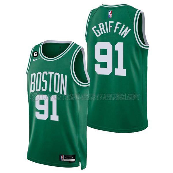 camiseta blake griffin boston celtics de 91 hombre icon edition 2023 verde