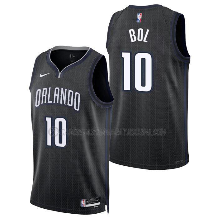 camiseta bol bol orlando magic de 10 hombre city edition 2023 negro