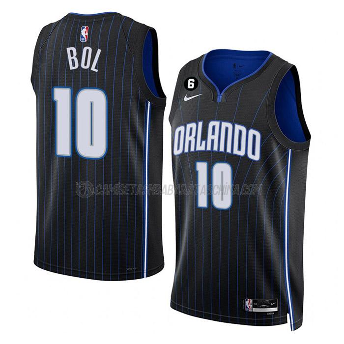 camiseta bol bol orlando magic de 10 hombre icon edition 2023 negro