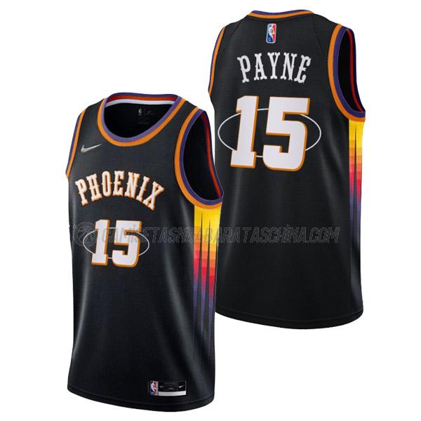 camiseta cameron payne phoenix suns de 15 hombre mixtape edition 2022 negro