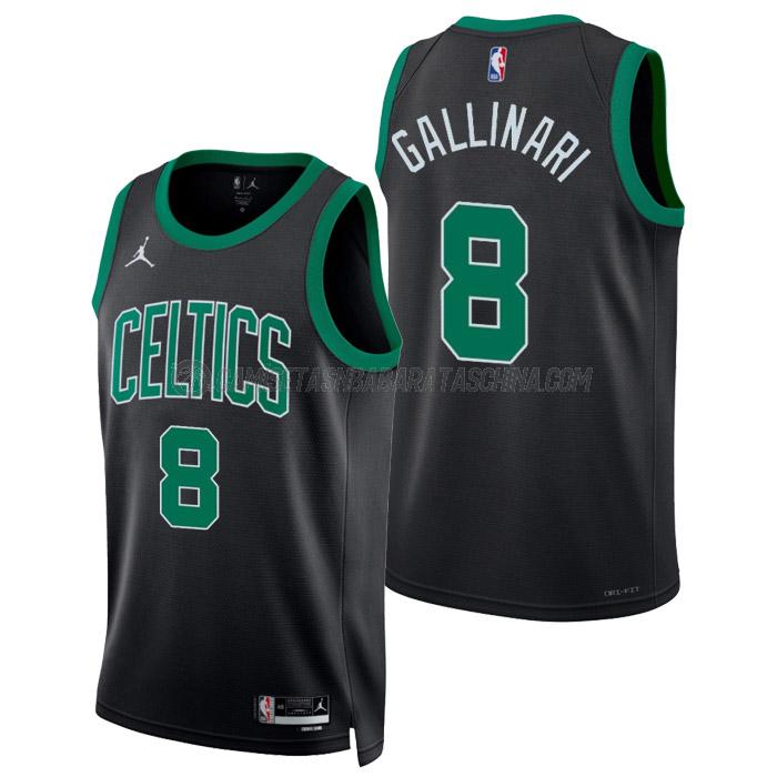 camiseta danilo gallinari boston celtics de 8 hombre statement edition 2023 negro