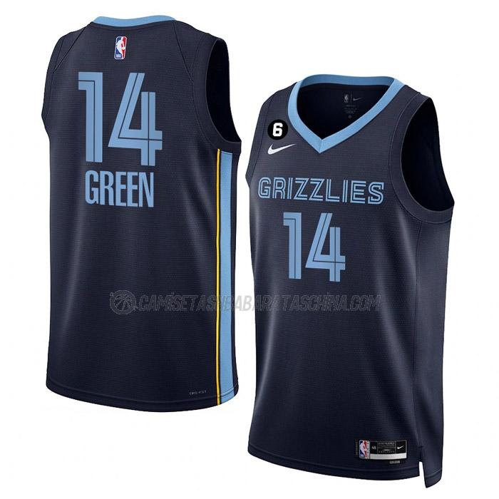 camiseta danny green memphis grizzlies de 14 hombre icon edition 2023 azul marino