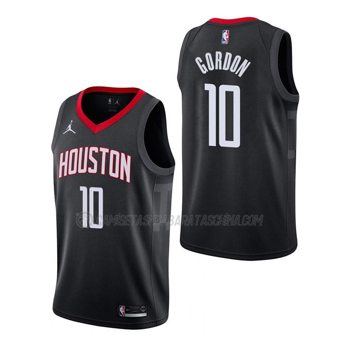 camiseta eric gordon houston rockets de 10 hombre statement edition 2023 negro