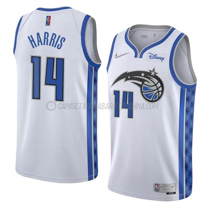 camiseta gary harris orlando magic de 14 hombre earned edition 2023 blanco