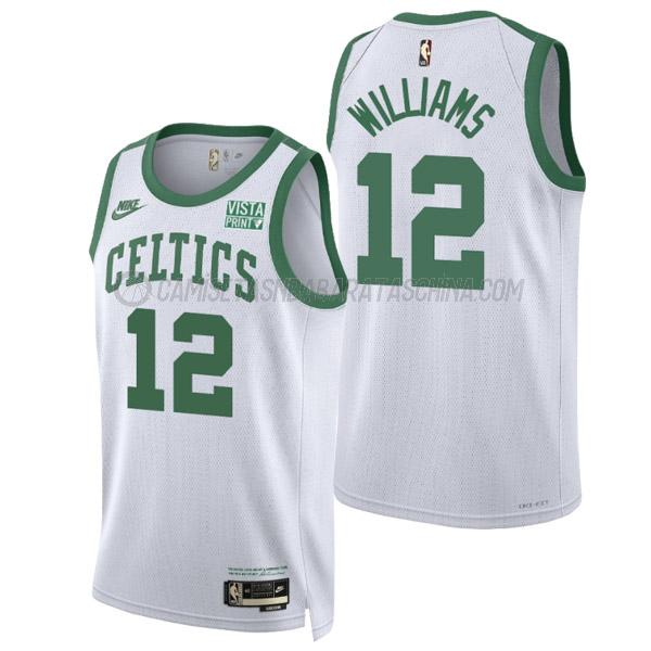 camiseta grant williams boston celtics de 12 hombre classic edition 2022 blanco