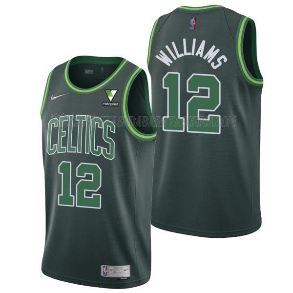 camiseta grant williams boston celtics de 12 hombre earned edition 2021 verde