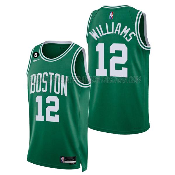 camiseta grant williams boston celtics de 12 hombre icon edition 2023 verde