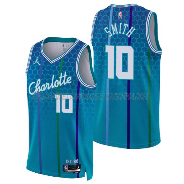 camiseta ish smith charlotte hornets de 10 hombre city edition 2022 verde