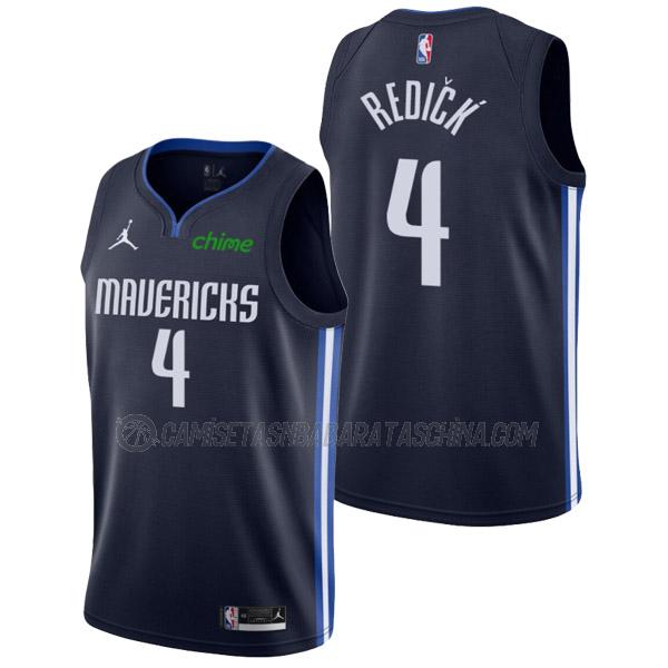 camiseta j.j. redick dallas mavericks de 4 hombre statement edition 2022 azul marino