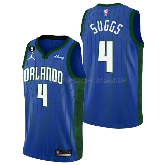 camiseta jalen suggs orlando magic de 4 hombre statement edition 2023 verde