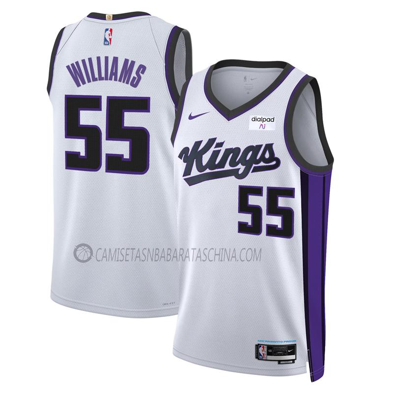 camiseta jason williams sacramento kings de 55 hombre association edition 2023-24 blanco