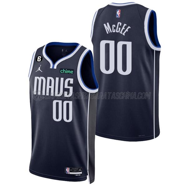 camiseta javale mcgee dallas mavericks de 0 hombre statement edition 2023 azul marino