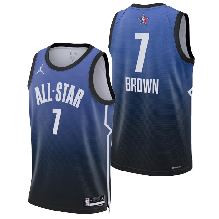 camiseta jaylen brown nba all-star de 7 hombre 2023 azul