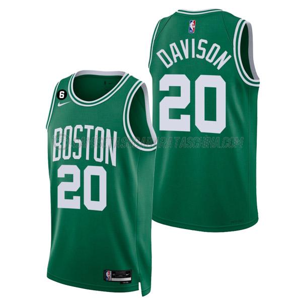 camiseta jd davison boston celtics de 12 hombre icon edition 2023 verde