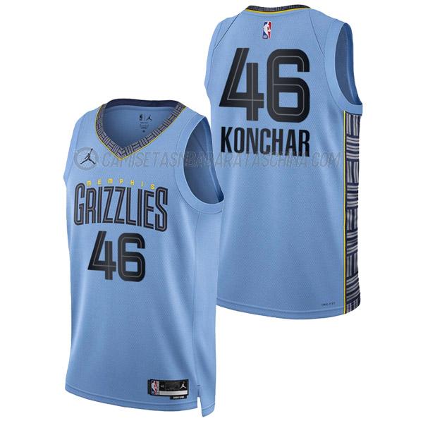 camiseta john konchar memphis grizzlies de 46 hombre statement edition 2023 azul