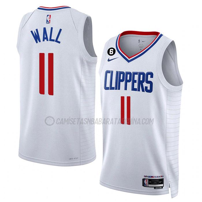 camiseta john wall los angeles clippers de 11 hombre association edition 2023 blanco