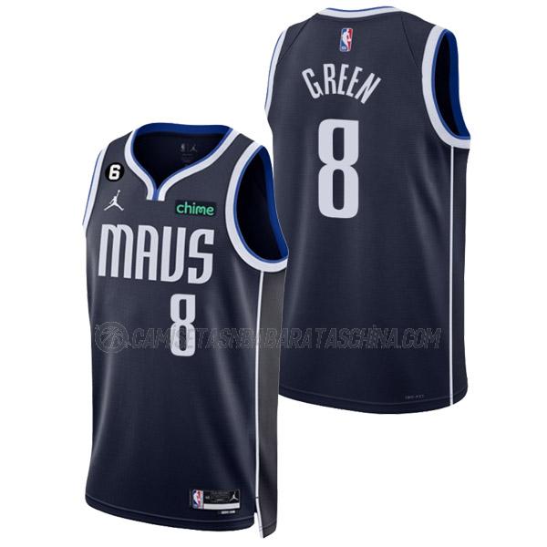 camiseta josh green dallas mavericks de 8 hombre statement edition 2023 azul marino