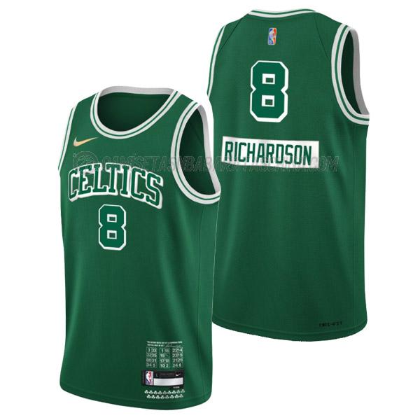 camiseta josh richardson boston celtics de 8 hombre city edition 2022 verde