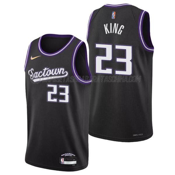 camiseta louis king sacramento kings de 23 hombre city edition 2022 negro