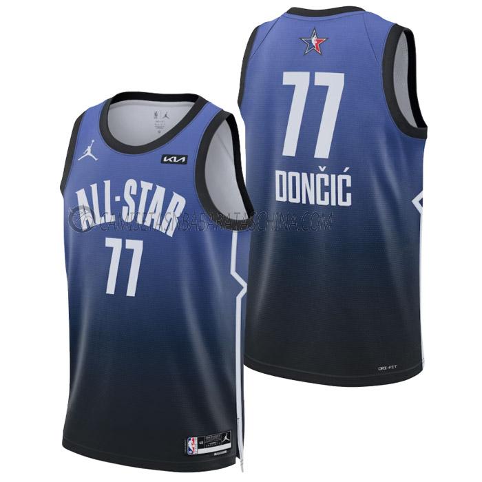 camiseta luka doncic nba all-star de 77 hombre 2023 azul