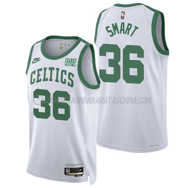 camiseta marcus smart boston celtics de 36 hombre classic edition 2022 blanco