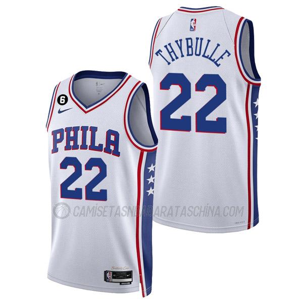 camiseta matisse thybulle philadelphia 76ers de 22 hombre association edition 2023 blanco