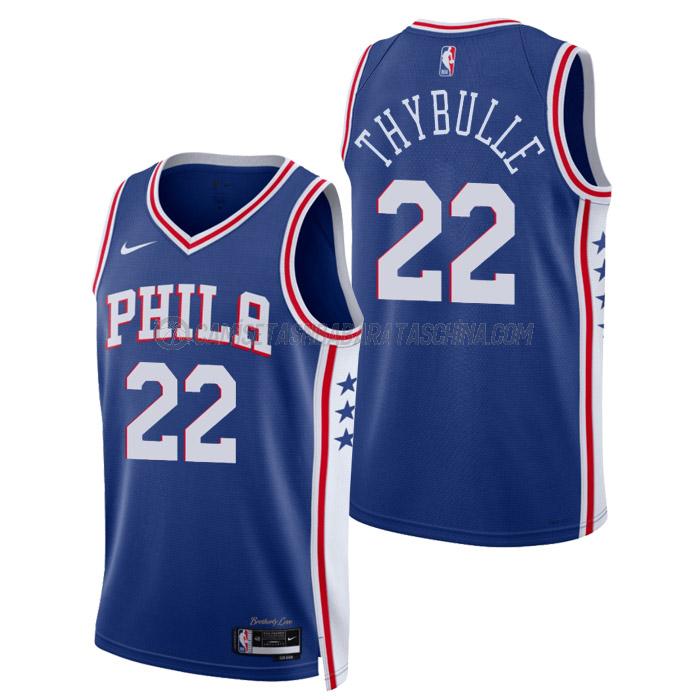 camiseta matisse thybulle philadelphia 76ers de 22 hombre icon edition 2023 azul