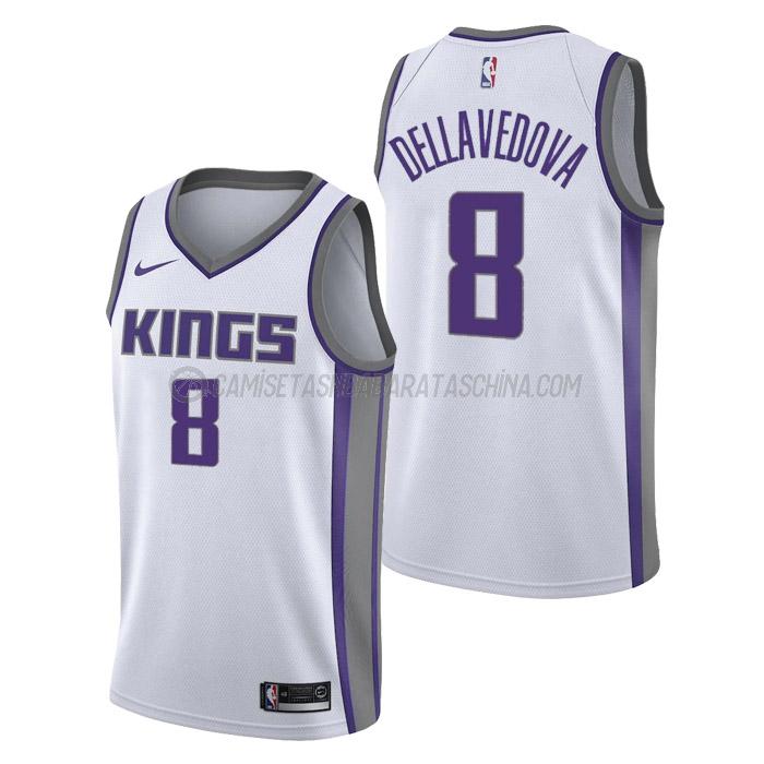 camiseta matthew dellavedova sacramento kings de 8 hombre association edition 2023 blanco