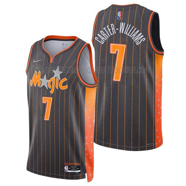 camiseta michael carter-williams orlando magic de 7 hombre city edition 2022 negro