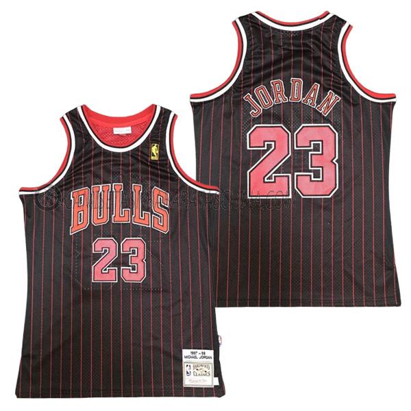 camiseta michael jordan chicago bulls de 23 hombre 23210b12 negro