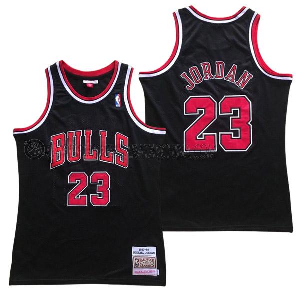 camiseta michael jordan chicago bulls de 23 hombre 23210b14 negro