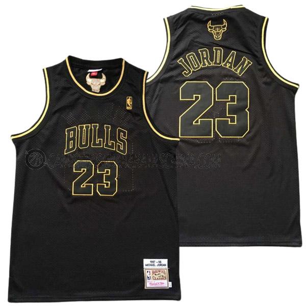 camiseta michael jordan chicago bulls de 23 hombre 23210b17 negro