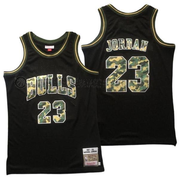 camiseta michael jordan chicago bulls de 23 hombre 23210b26 negro