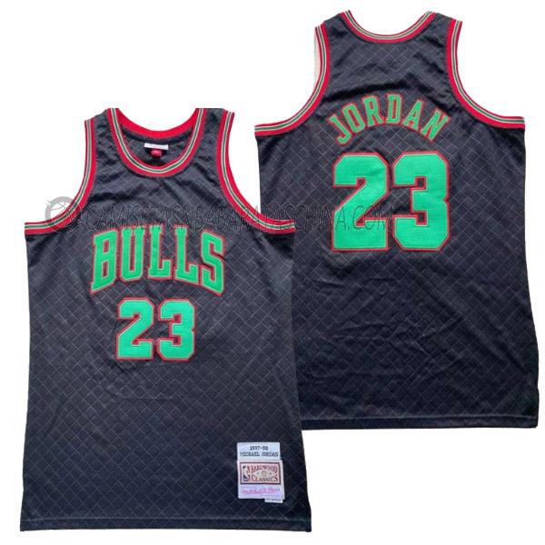 camiseta michael jordan chicago bulls de 23 hombre 23210b35 negro