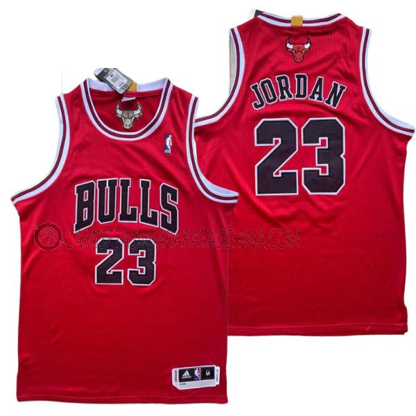 camiseta michael jordan chicago bulls de 23 hombre 23210b37 rojo