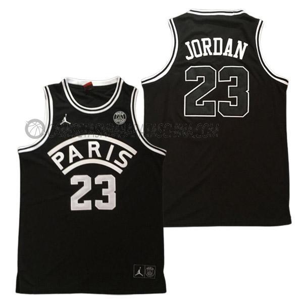 camiseta michael jordan psg de 23 hombre 23210b19 negro