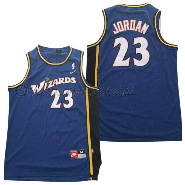 camiseta michael jordan washington wizards de 23 hombre 23210b1 azul