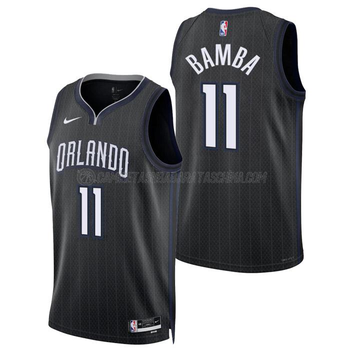 camiseta mo bamba orlando magic de 11 hombre city edition 2023 negro