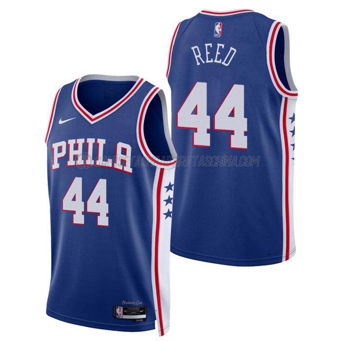 camiseta paul reed philadelphia 76ers de 44 hombre icon edition 2023 azul