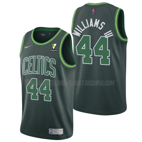 camiseta robert williams iii boston celtics de 44 hombre earned edition 2021 verde