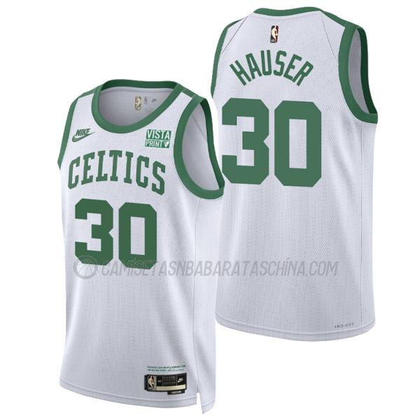 camiseta sam hauser boston celtics de 30 hombre classic edition 2022 blanco