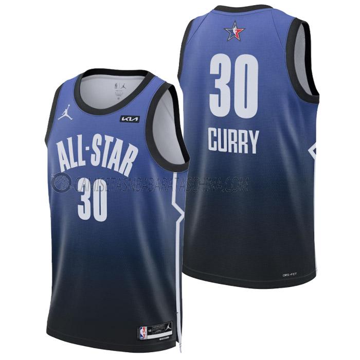 camiseta stephen curry nba all-star de 30 hombre 2023 azul