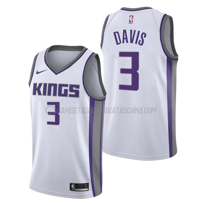 camiseta terence davis sacramento kings de 3 hombre association edition 2023 blanco