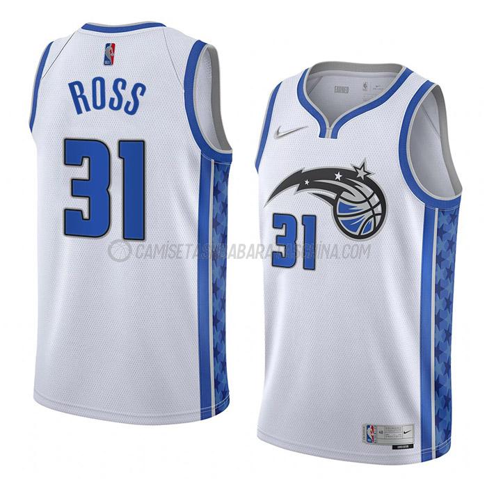 camiseta terrence ross orlando magic de 31 hombre earned edition 2023 blanco