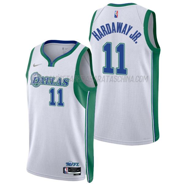 camiseta tim hardaway jr dallas mavericks de 11 hombre city edition 2022 blanco