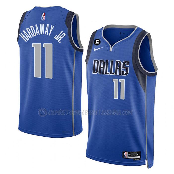 camiseta tim hardaway jr dallas mavericks de 11 hombre icon edition 2023 azul