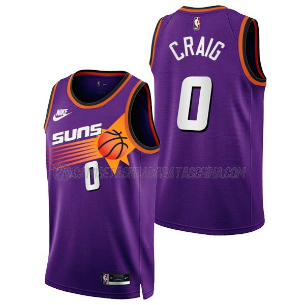 camiseta torrey craig phoenix suns de 0 hombre classic edition 2023 púrpura