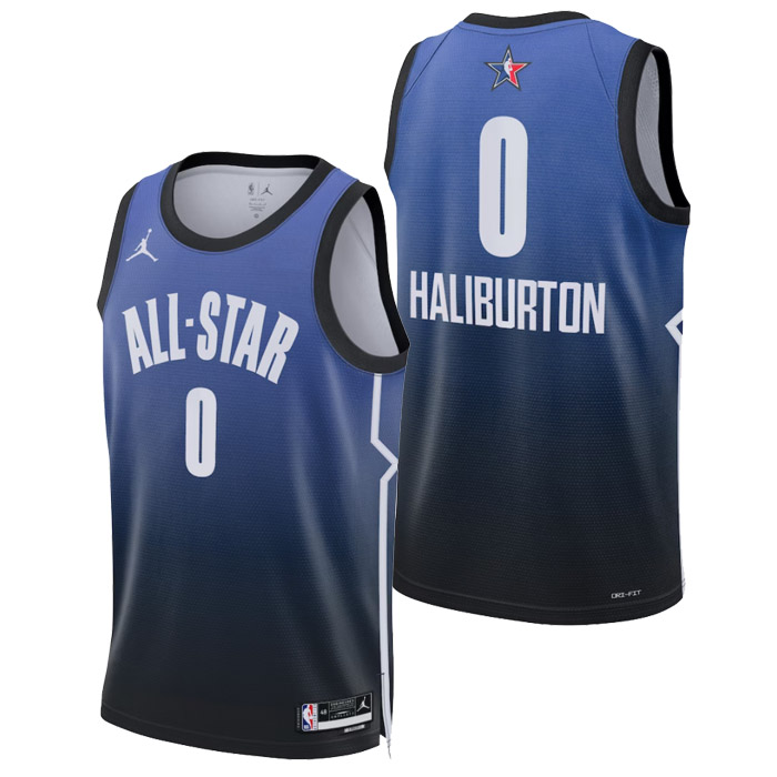 camiseta tyrese haliburton nba all-star de 0 hombre 2023 azul