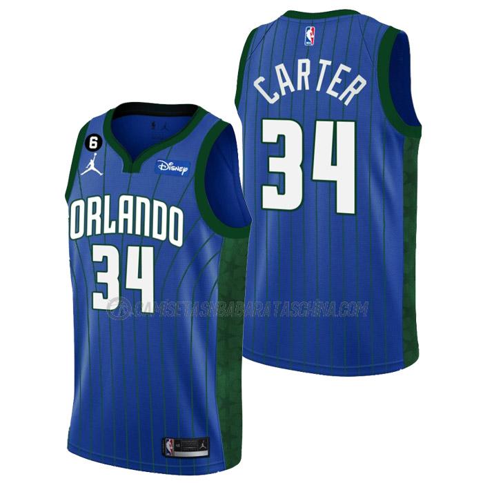 camiseta wendell carter orlando magic de 34 hombre statement edition 2023 verde