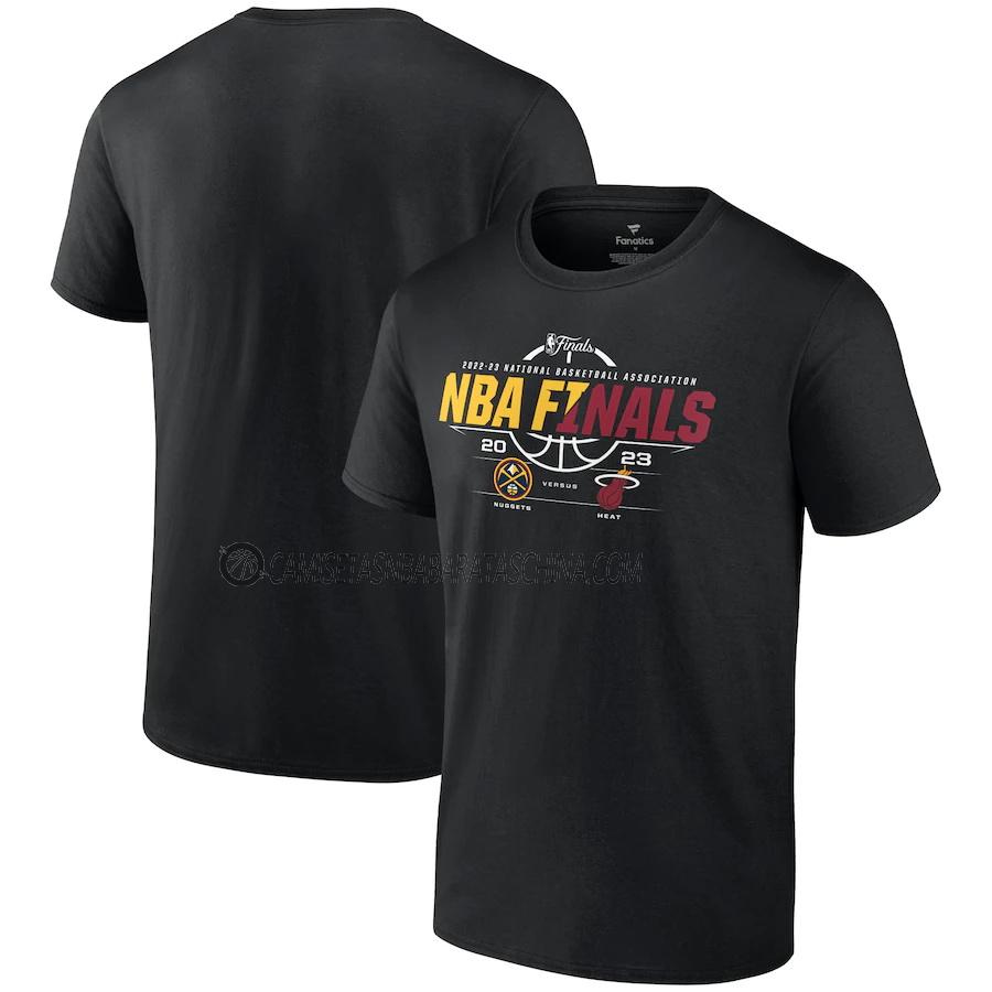 camisetas denver nuggets de 23621a17 hombre nba finals 2023 negro